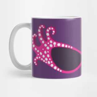 Magenta Glasses Edna Mug